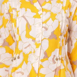 OH MI DIOS Printed Mandarin Collar Tunic With Trousers image 2