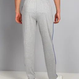 van heusen Athleisure Smart Tech Easy Stain Release Men Solid Grey Track Pants image 4