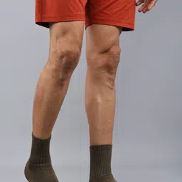 Force NXT Men Pack Of 3  Striped Cotton Calf -Length Socks image 4