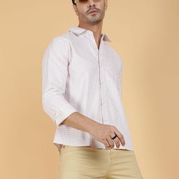 Stylecast X Kotty Gingham Checked Spread Collar Long Sleeves Casual Shirt-picture-5