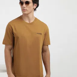 Tommy Hilfiger Men Solid Round Neck Cotton T-shirt-picture-55