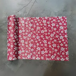 Mopak Decor Maroon Set of 1 Regular Shelf Liner Organisers image 3