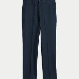 Marks & Spencer Men Regular Fit Mid-Rise Chinos Trouser image 4