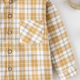 Xsole Boys Checked Hooded Sweatshirt image 4