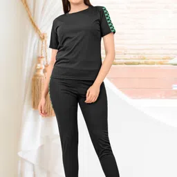 dtr fashion Solid Women Track Suit image 3