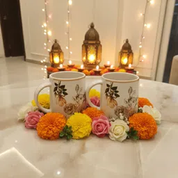 natsya homes Ceramic Off White Premium Coffee Mug Set of 2-picture-26