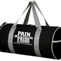 k.s enterprises 20 L Gym Duffel Bag - premium quality sports bag with separate shoe compartment water resistant - Black-picture-30