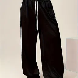 daphne maurier Women Solid Black Track Pants-picture-12