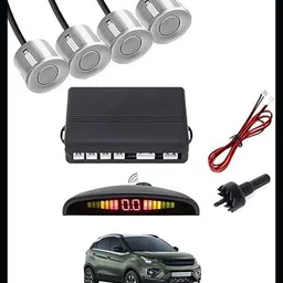 peeps store Car Premium 4 Silver Reverse Parking Sensor-AP25A568 Car Premium 4 Silver Reverse Parking Sensor-AP25A568 Parking Sensor-picture-19