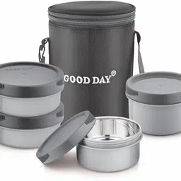 good day Easymeal_4pcs_grey 4 Containers Lunch Box-picture-11