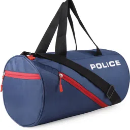 police 20 L Gym Duffel Bag - DANIE DUFFLE - NAVY/RED - Blue, Red-picture-12