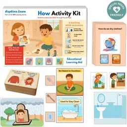 exploralearn How Kit | 5-in-1 Life Skills Activity Box | Autism & Speech Friendly-picture-24