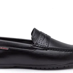action Lightweight | Comfortable | Trendy | Daily Wear | Synthetic Leather Loafers For Men image 5