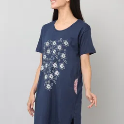 ONE SKY Women Floral Printed Pockets 1 T-shirt image 4