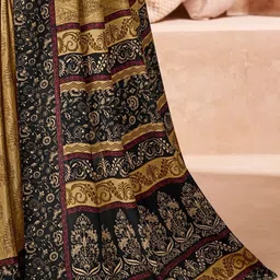 DURGA EMPORIO Ethnic Motifs Printed Saree With Blouse image 3