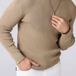 Moda Rapido Men High Neck Pockets Slim Fit T-shirt-picture-18