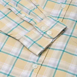 Allen Solly Men Tartan Checks Checked Casual Shirt image 4