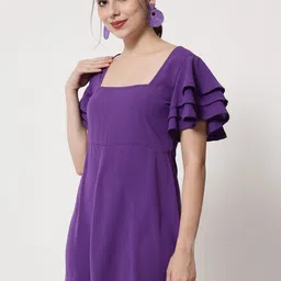 CORSICA Women Fit & Flare Above Knee Dress image 2