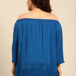 The Pink Moon Off-Shoulder Top image 4
