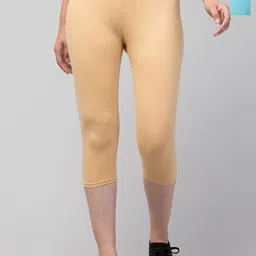 UllasPemium Women Pack Of 2 Skinny Fit Cotton Capris-image-84