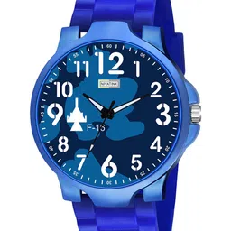 Gopal Shopcart Unisex Printed Round Dial & Straps Analogue Watch 3KANBLU F16 D CD-picture-5