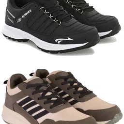 DRACKFOOT Men Non-Marking Running Sports Shoes-picture-10