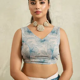 RACHNA Floral Designer Saree image 5