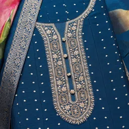 Soch Embroidered Unstitched Dress Material image 4