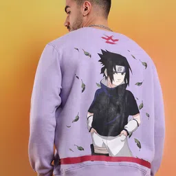 WROGN Men Graphic Printed Round Neck Sweatshirt image 2