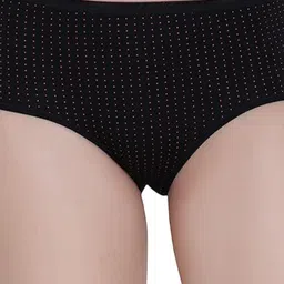 Fruvanta Pack Of 2 Printed Mid-Rise Hipster Briefs MD-009-Dot_ Modal Panty-2 Pcs image 3