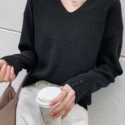 StyleCast Women Long Sleeves V-Neck Pullover Sweater-picture-23