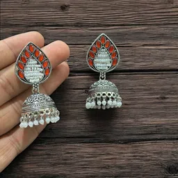 Anouk Geometric Jhumkas Earrings image 4