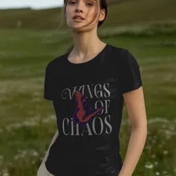 GRACE & JACK Graphic Printed Round Neck Short Sleeves Regular Fit Casual T-Shirt-picture-34