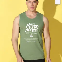 WOOSTRO Men Typography 2 Printed Cut Outs Slim Fit T-shirt-image-80