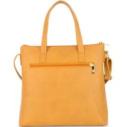 Baggit PU Oversized Shopper Tote Bag with Tasselled image 2