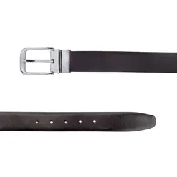 Metronaut Men Textured Reversible Formal Belt image 4