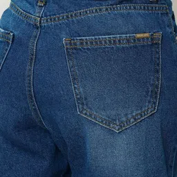 Kraus Jeans Women Slim Fit High-Rise Denim Shorts image 3