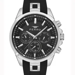 Ferro Men Brass Dial & Straps Analogue Watch FM11379D-J2-picture-23