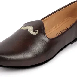 fausto Wedding Party Ethnic Festive Occasion Fashion Comfort Embroidery Jutis and Mojaris For Men image 4