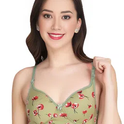 Liigne Floral Bra Full Coverage Lightly Padded image 5