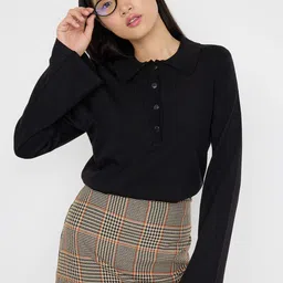 Trendyol Women Shirt Collar Pullover-picture-39