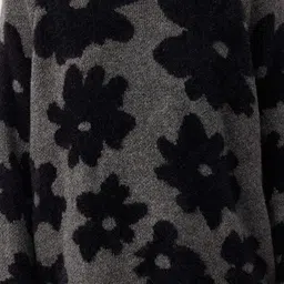 Trendyol Women Floral Printed Pullover with Fuzzy Detail image 3