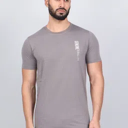 WILD ELEPHANT Pack Of 2 Typography Printed Round Neck Cotton T-shirt image 3