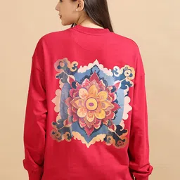 SILISOUL Women Printed Sweatshirt-picture-11