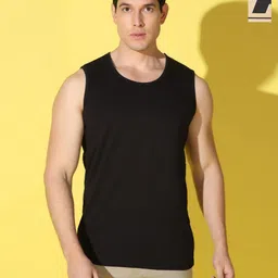 WOOSTRO Men Pack Of 2 Typography Printed Scoop Neck Cotton Slim Fit T-shirts-image-55