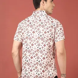 THE BEETEL HOUSE Men Relaxed Printed Casual Shirt image 5