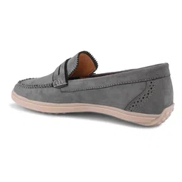 Mast & Harbour Men Perforations Suede Loafers image 4