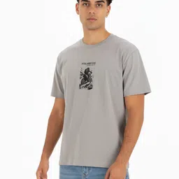 glitchez Graphic Printed Relaxed Fit T-shirt-picture-21