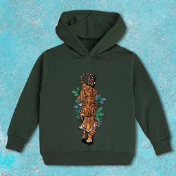 NUSYL Boys Graphic Printed Hooded Sweatshirt-picture-32