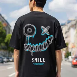 MaverIQ Men Printed Oversized Cotton T-shirt-picture-16